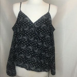 Lumiere cold shoulder blouse size L